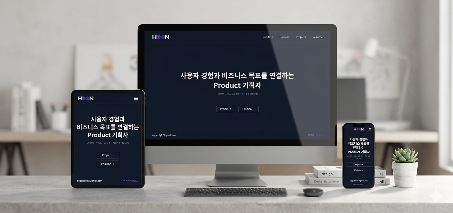 곽훈 학생 포트폴리오 미리보기