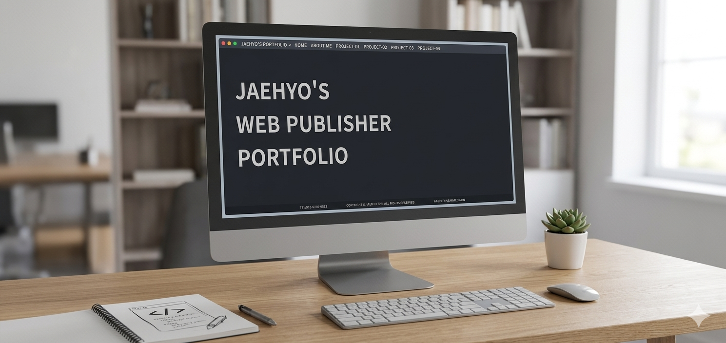 웹퍼블리싱 포트폴리오 보기