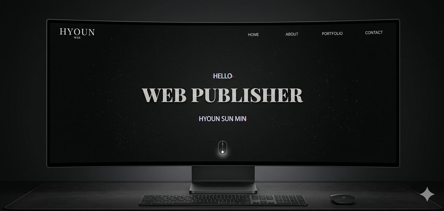 웹퍼블리싱 포트폴리오 보기